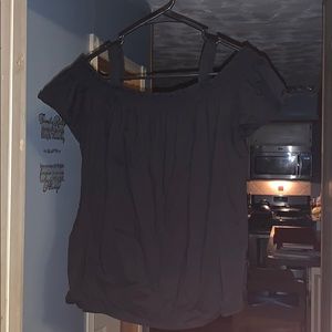 Cold shoulder shirt